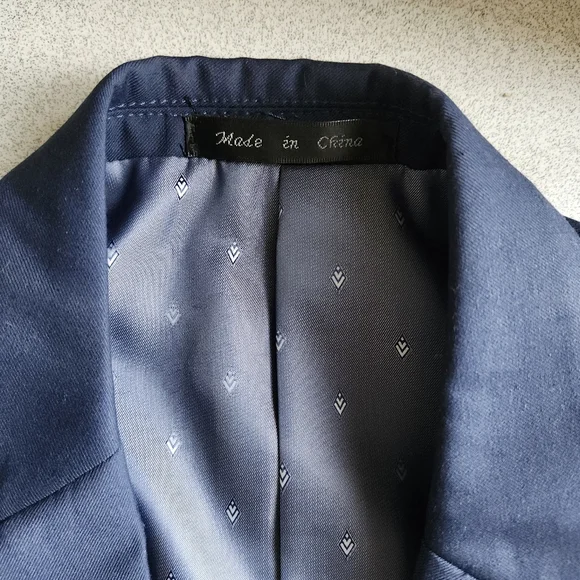 FABIAN Couture 1910 BOY’s Power Stretch Suit Separates in Navy Blue BLAZER Sz 6B - Picture 10 of 10